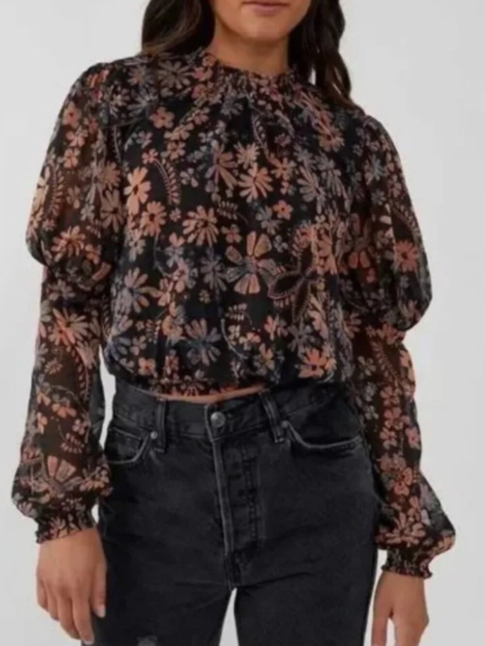Free People Clarissa Long Sleeve Shirt